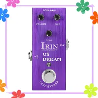 IRIN US Dream Electric Guitarra Effect Pedal Tube Amplifier High Gain Distortion Effect True Bypass Pedal AN-03 Guitar Accessory