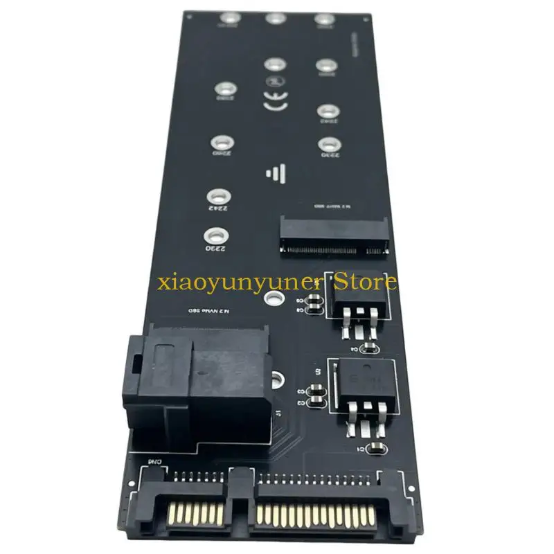P9JB 4 Port SFF-8643 to PCIE Host Card and Four Separate Cable Branches for Storage Systems and Video-Editing Computer Builds