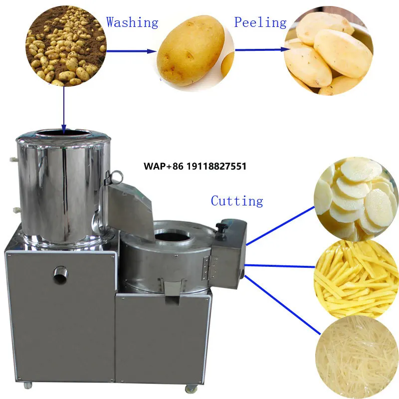

Высокоэффективная полуавтоматическая линия для производства жареных картофельных чипсов
