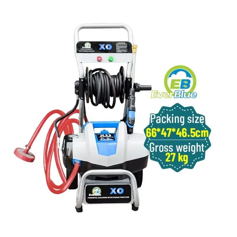 Cold Water 120Bar 12L/min Portable High Pressure Cleaner 2200W Aluminum Crankshaft Pump