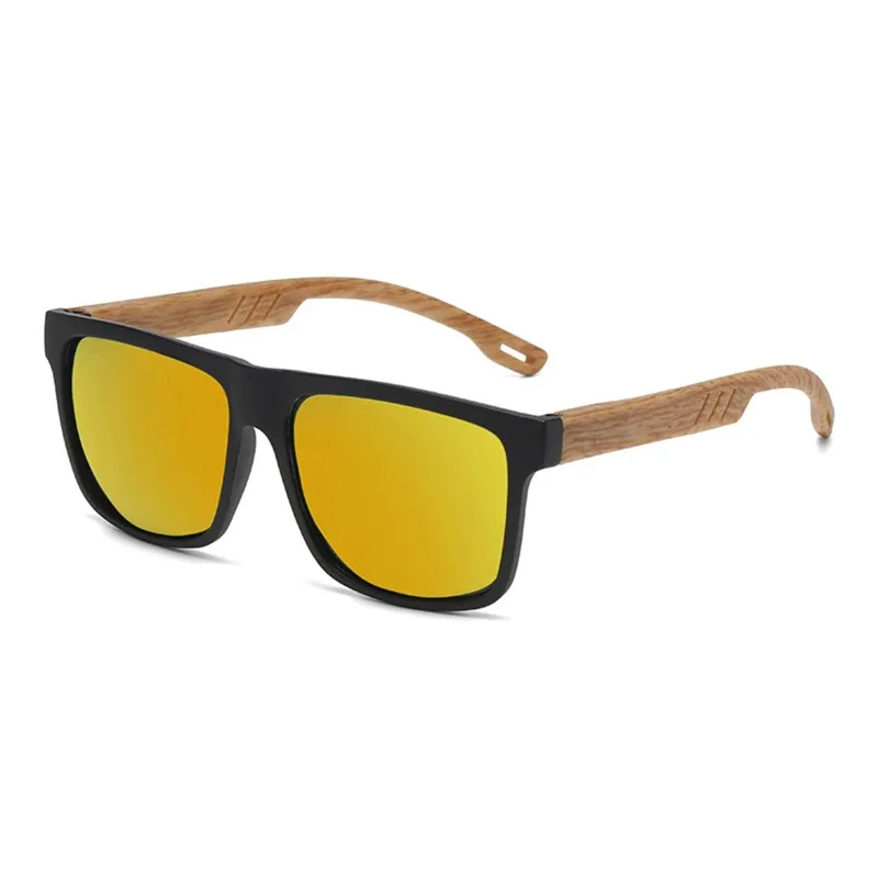 Retro UV-proof Bamboo Sunglasses Retro Classics Square Sunglasses For Women Men Fashion Vintage Frame Sunglasses image 4