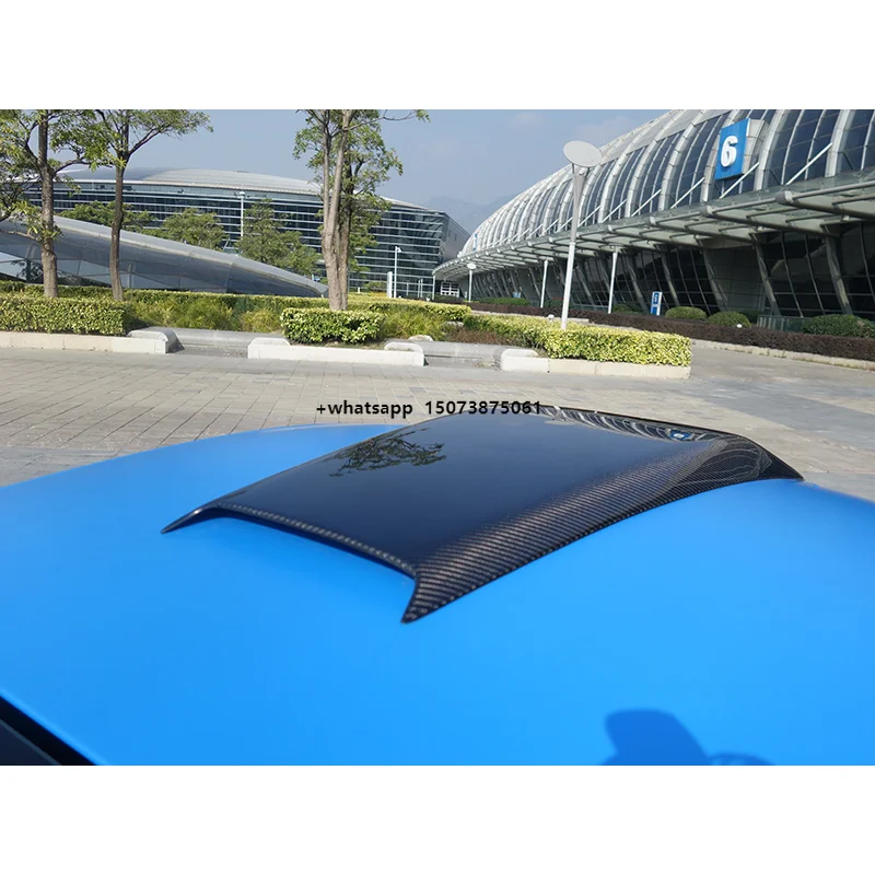 Carbon Fiber Car Exterior Parts Top Scoop Vent for Mclaren MP4-12C 2012-2014 Carbon Vent Cover