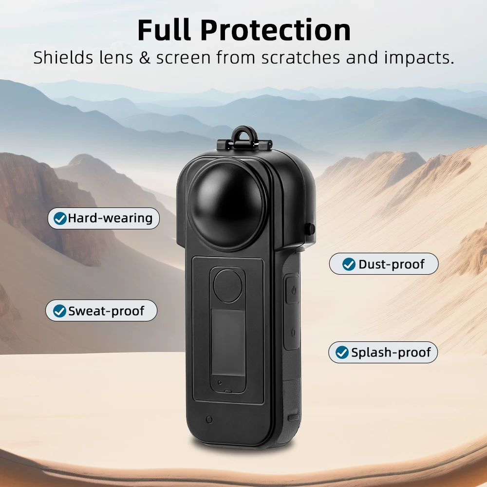 

for Insta360 X5 Lens Cap Action Camera Gimbal Screen Protective Cover Screen Dustproof and Scratch-proof Sleeve