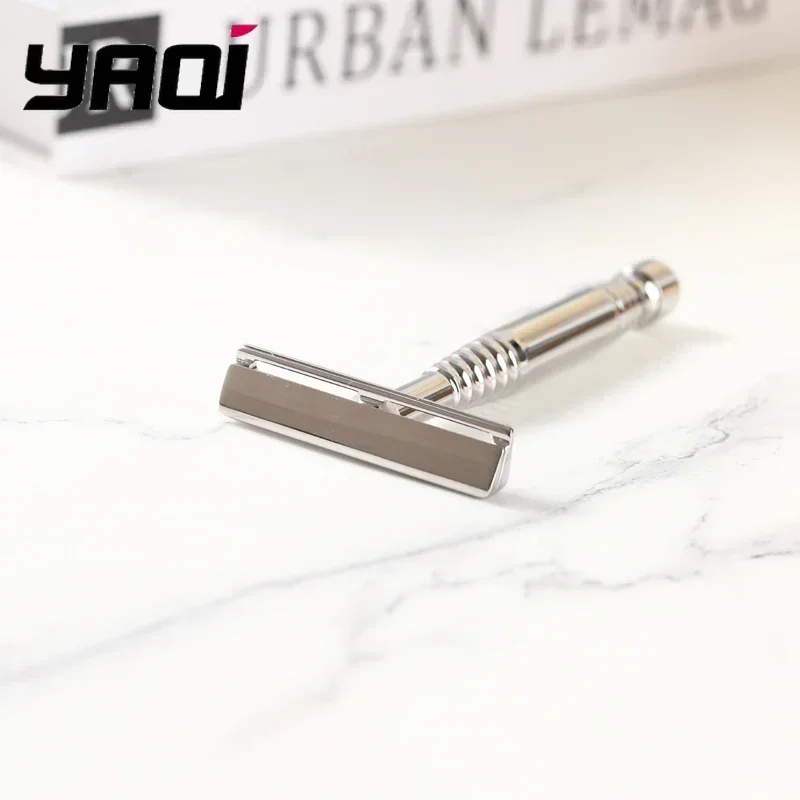 Men Razor Stainless Steel Safety Razor head YAQI Romulus Razor With Magnet Men Shaving Products Collectibles Gift For Boyfriend