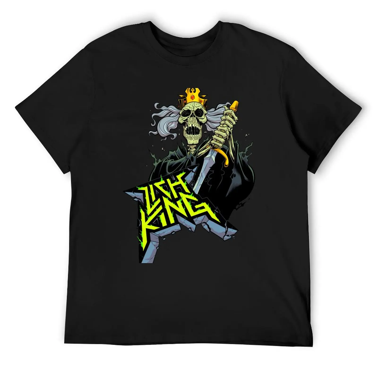 Lich King : Conqueror T-Shirt street wear plus sizes mens t shirt