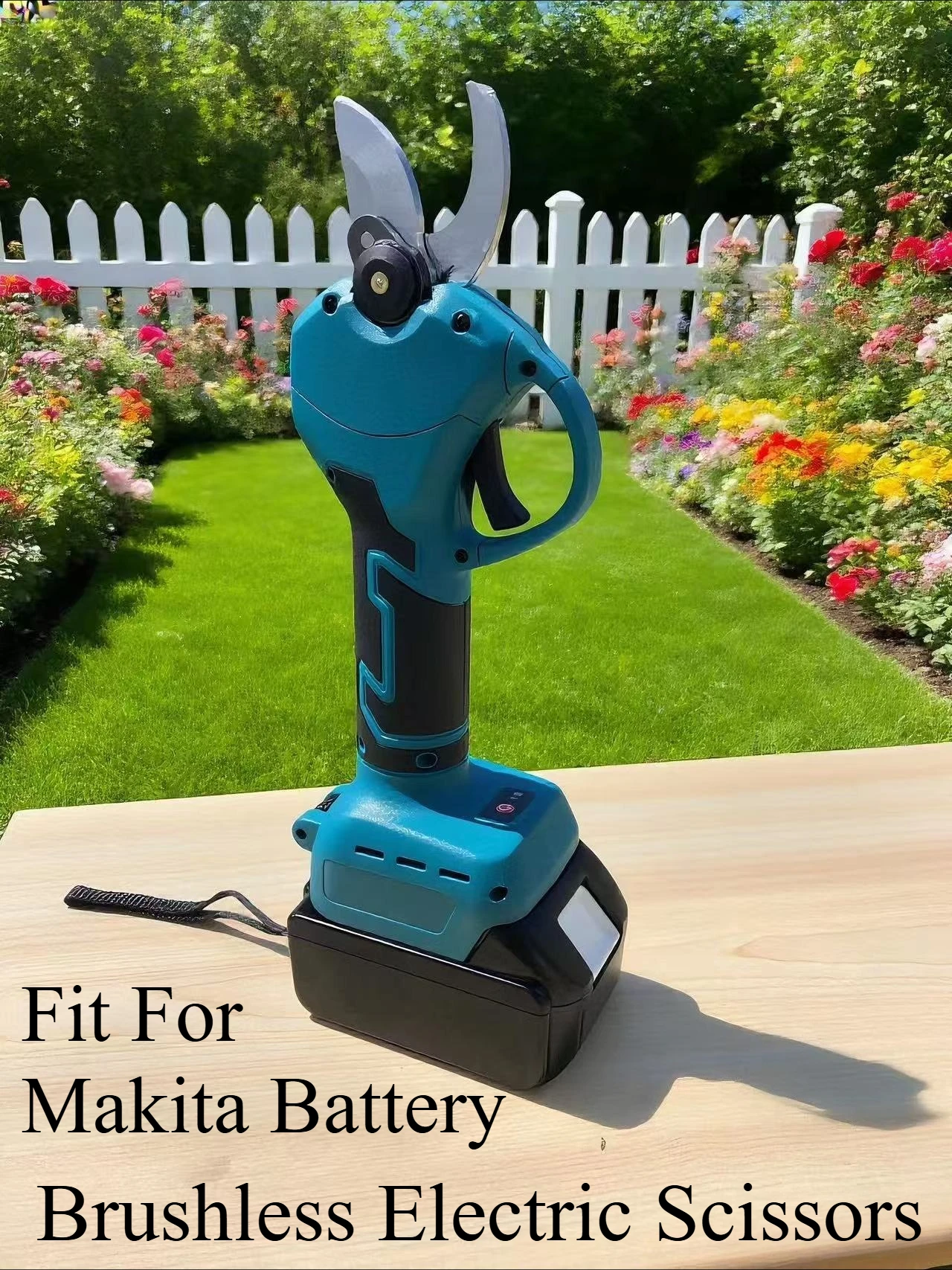 

Brushless Electric Pruning Shears Garden Tool Electric Garden Scissors With LED Display Fit Makita 18V Battery