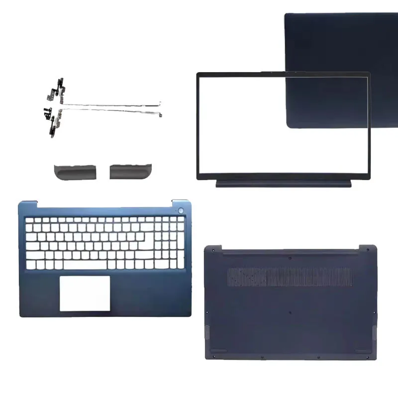 New For Lenovo IdeaPad 3 15ADA6 15ITL6 15ALC6 2021 Laptop LCD Back Cover Front Bezel Palmrest Bottom Case Hinges blue