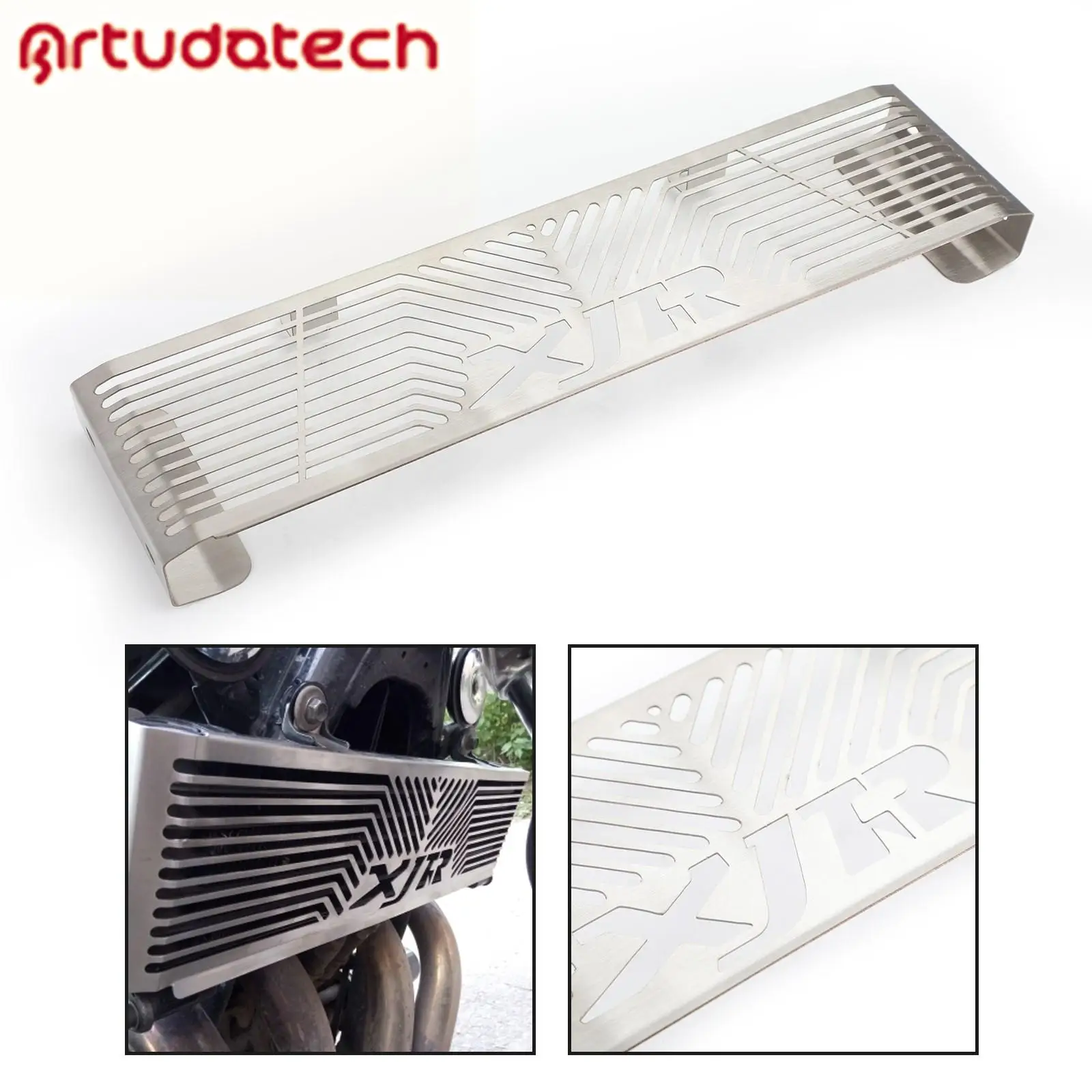 Silver Radiator Grill Guard Protector for Yamaha XJR 1300 XJR1300 1998-2008