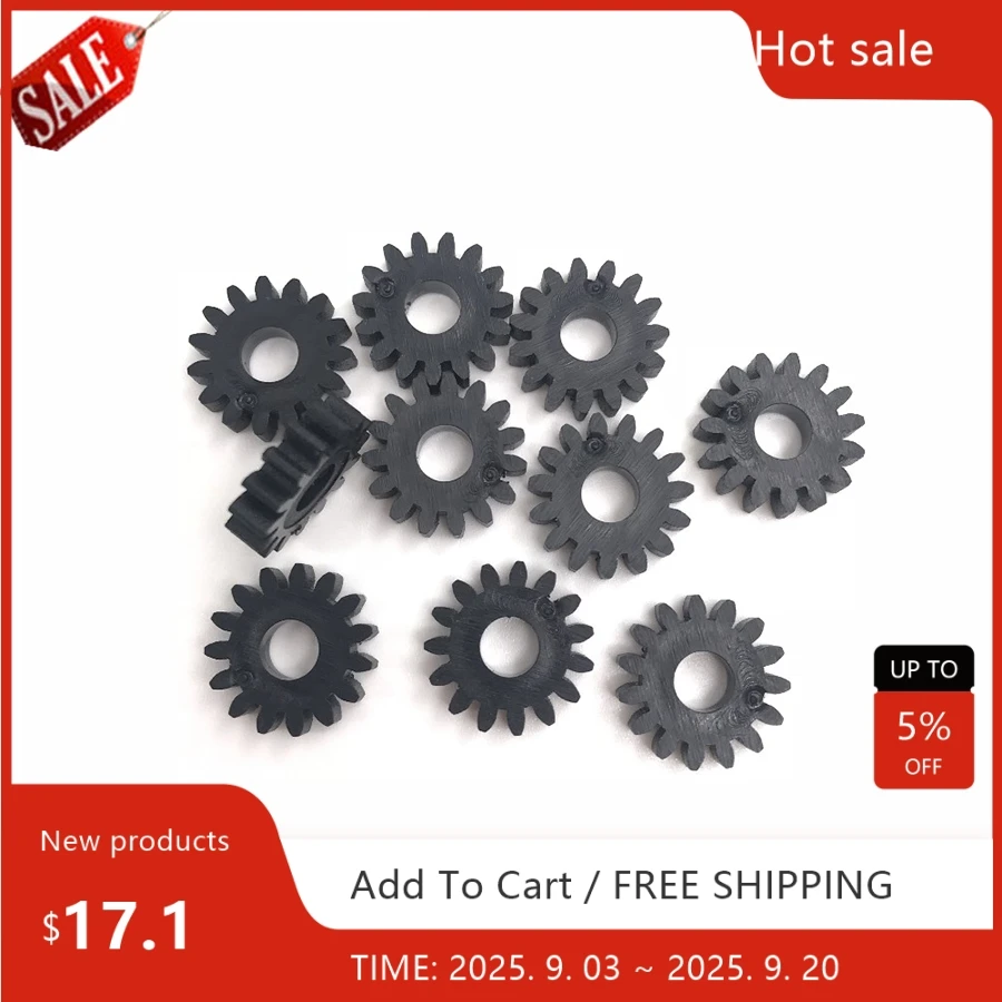 

10X шестерня сцепления 15T, замок каретки для HP C3150 C3180 C4140 C4150 C4280 D5060 D5065 D5069 J3680 6310 L7680 J4500 J4550 J4580 2355