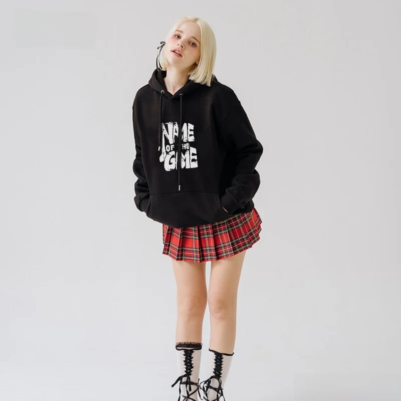 

Anime Hoodie Fce Lined Oversized Sweatirt Casual Comfortable Cotton Spring Autumn Winter Streetwear Faion for Youth
