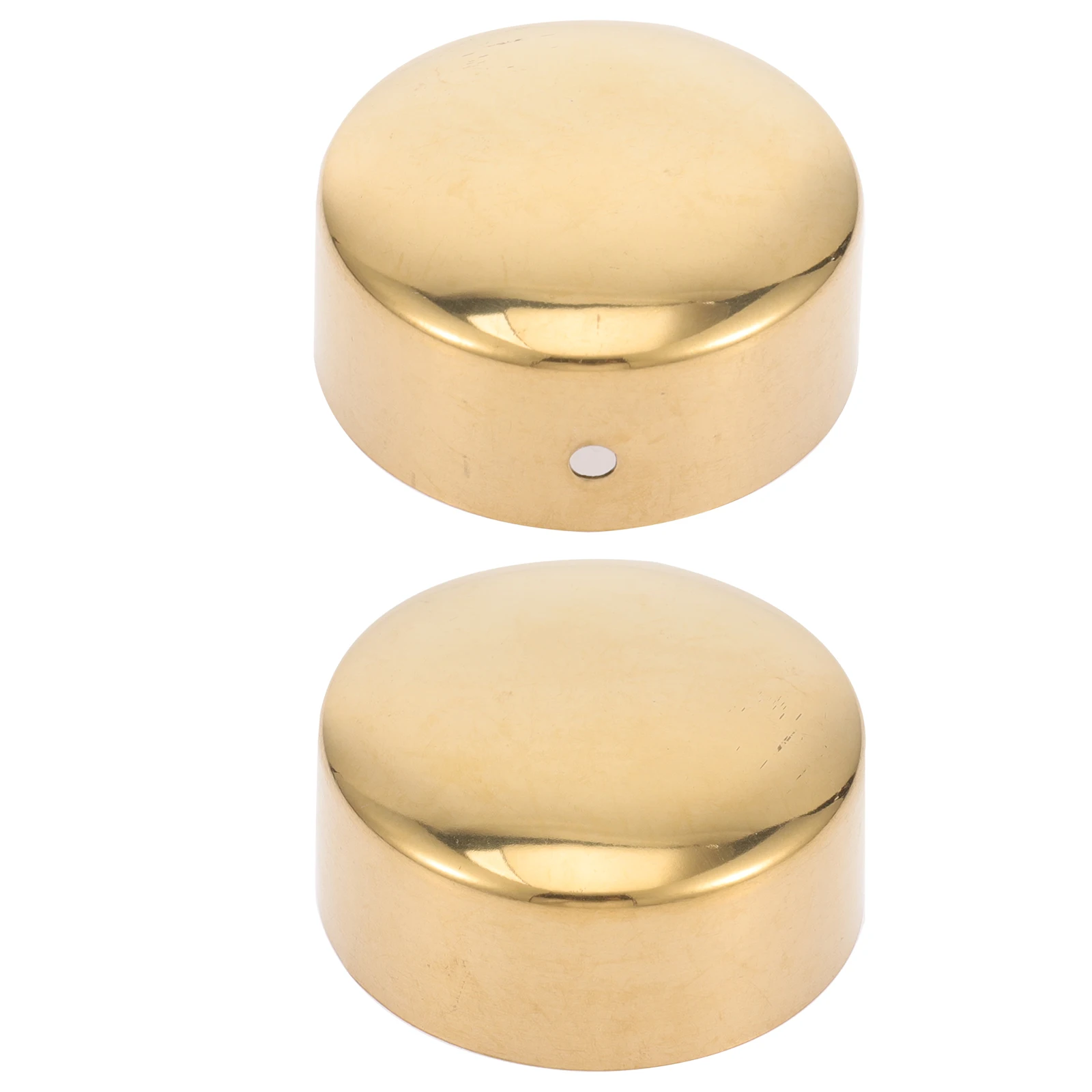 

2pcs Handrail End Caps Diameter 50 Stainless Steel Pipe Plugs for Indoor Outdoor Wooden Railings Banister Fittings High Hardness