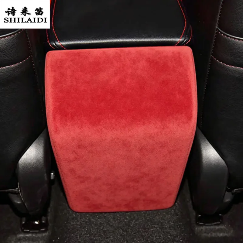 Suede leather For Honda Civic 11th gen 2022-2025 Car Interior door panel trim pull Armrest Gear water cup Decoration Sticker