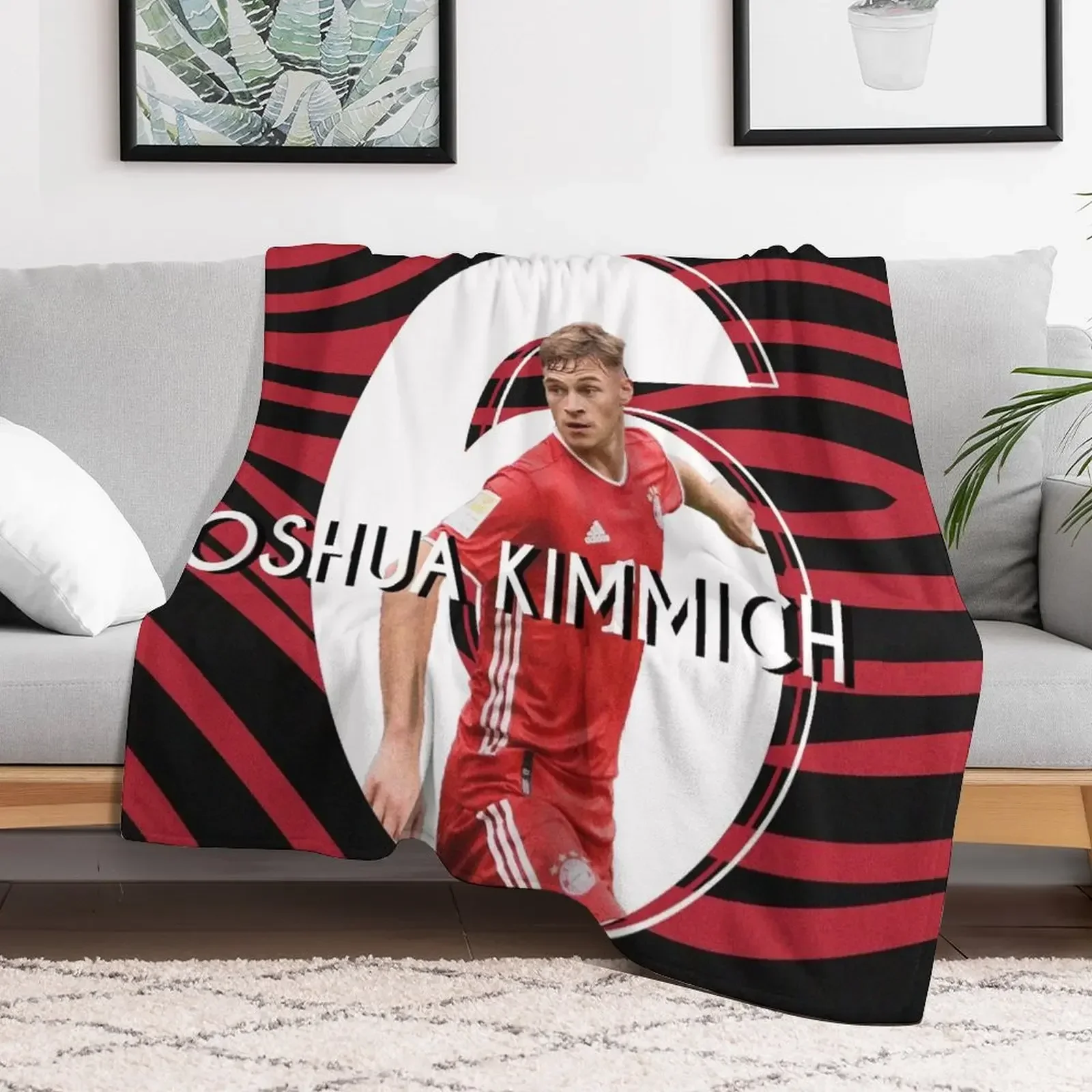 

Joshua Kimmich Throw Blanket for babies Hairys Bed Fashionable Blankets