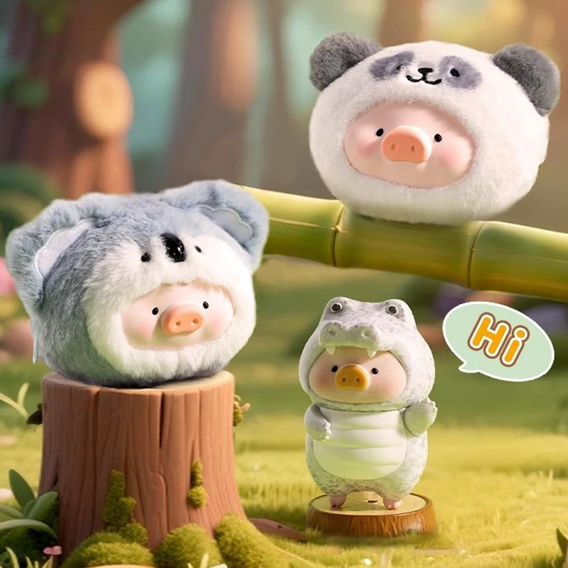 

LULU Pig Summer Forest Friends Club Series слепая коробка для наушников милые подвески практичные украшения и интересные куклы