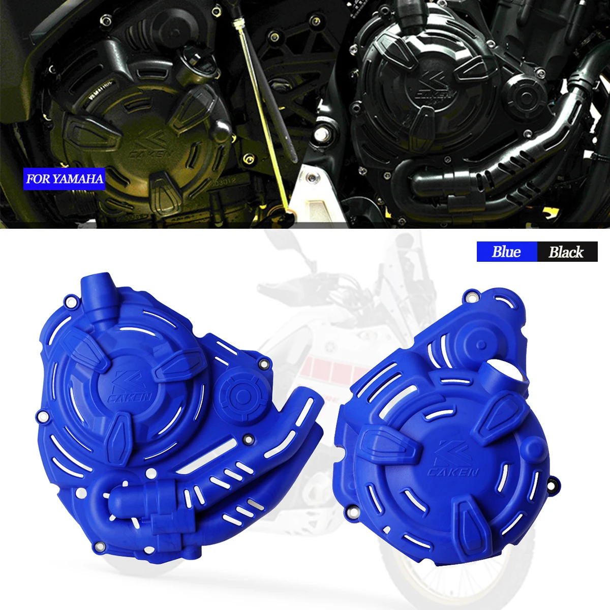 

Motorcycle Engine Clutch Cover Ignition Protector Guard For Yamaha MT-07 FZ07 ABS For Tenere 700 Rally Edition World Raid XTZ700