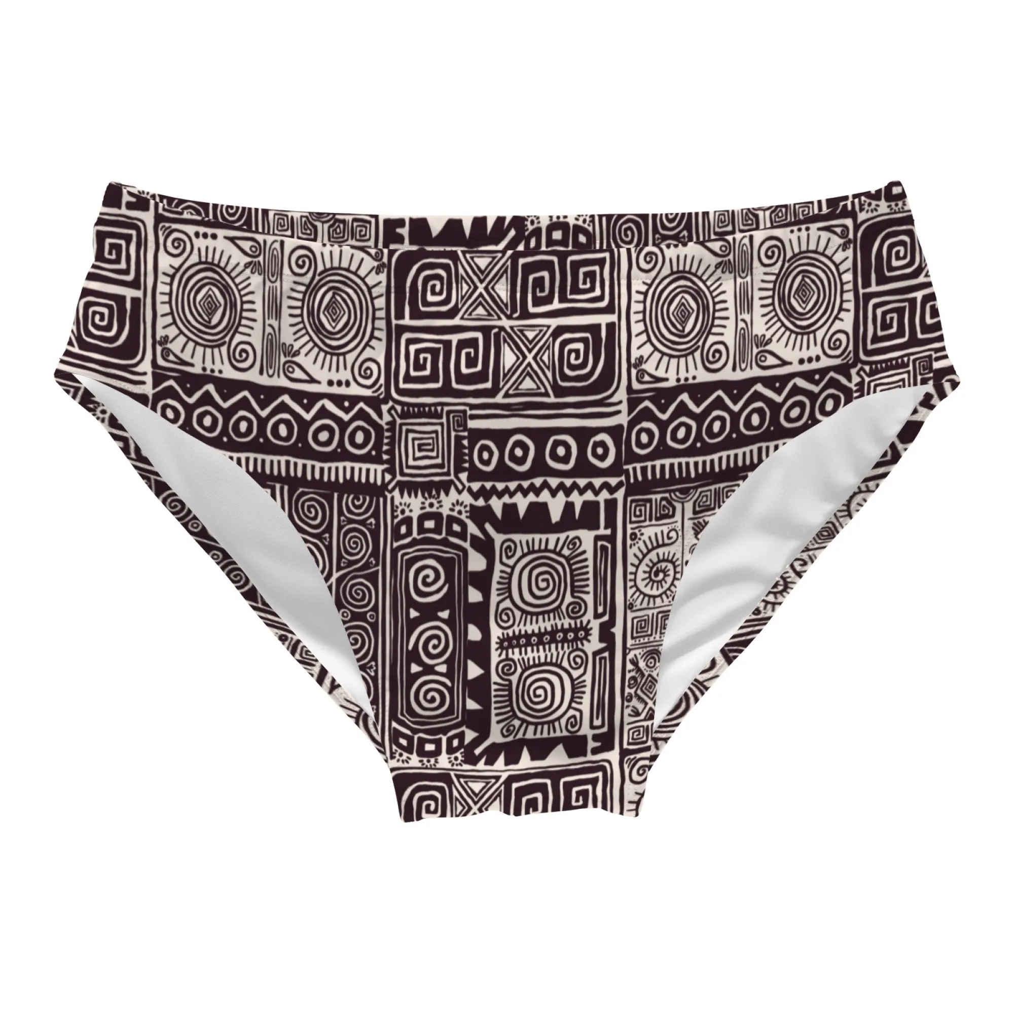 Ethnic Totem Men's Swim Trunks Retro Fashion Casual Beach Shorts Elastic Comfortable Briefs Bikini Swimwear Sports Surf Shorts