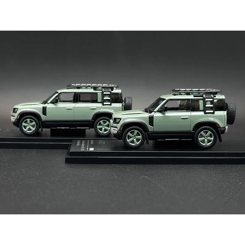 Diorama Diecast Car Model Collection Toys, AR BOX 1:64, Defender 90 110, 75e ouvrier, Accessoires gratuits, En stock