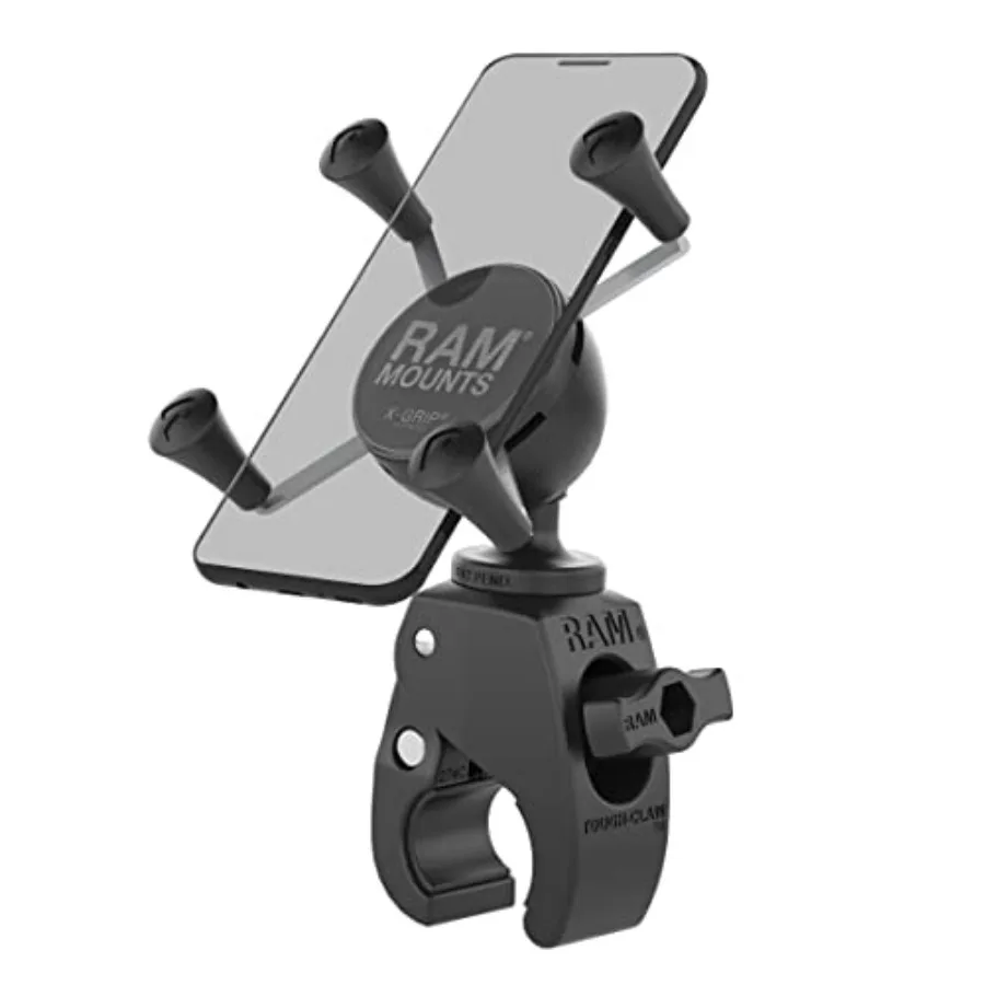 

X-Grip Small Phone Mount with RAM Snap-Link Tough-Claw RAM-HOL-UN7-400U for Motorcycle ATV/UTV Bike