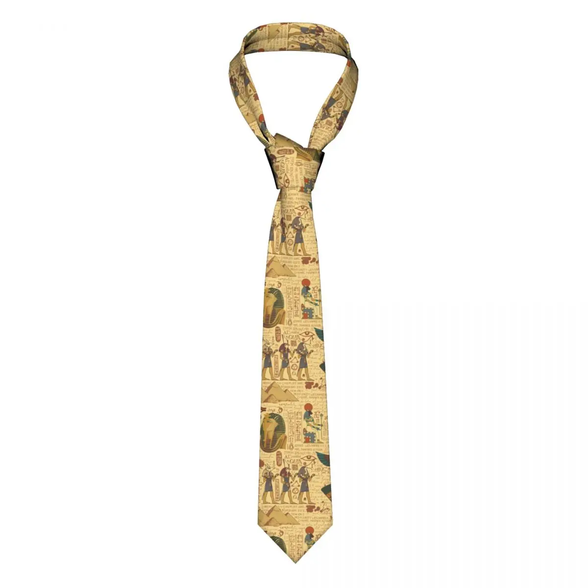 

Casual Arrowhead Skinny Ancient Egypt Theme Necktie Slim Tie For Men Man Accessories Simplicity For Party Formal Tie