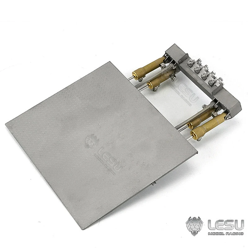 RC 1/14 Metal Tail Plate for Tamiya Hydraulic Excavator Loader Dump Truck for SCANIA MAN VOLVO Trailer Tipper DIY Parts