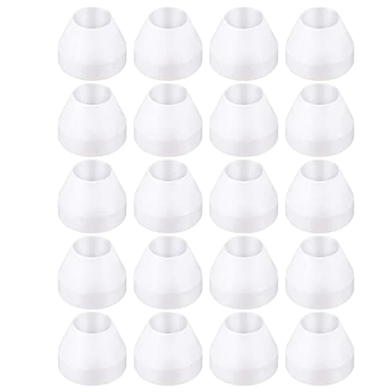 

20PCS High-Quality Plastic Pen Bushings PE Professional Durable Pen Bushings for CA Finishing Pen Turning Accessories