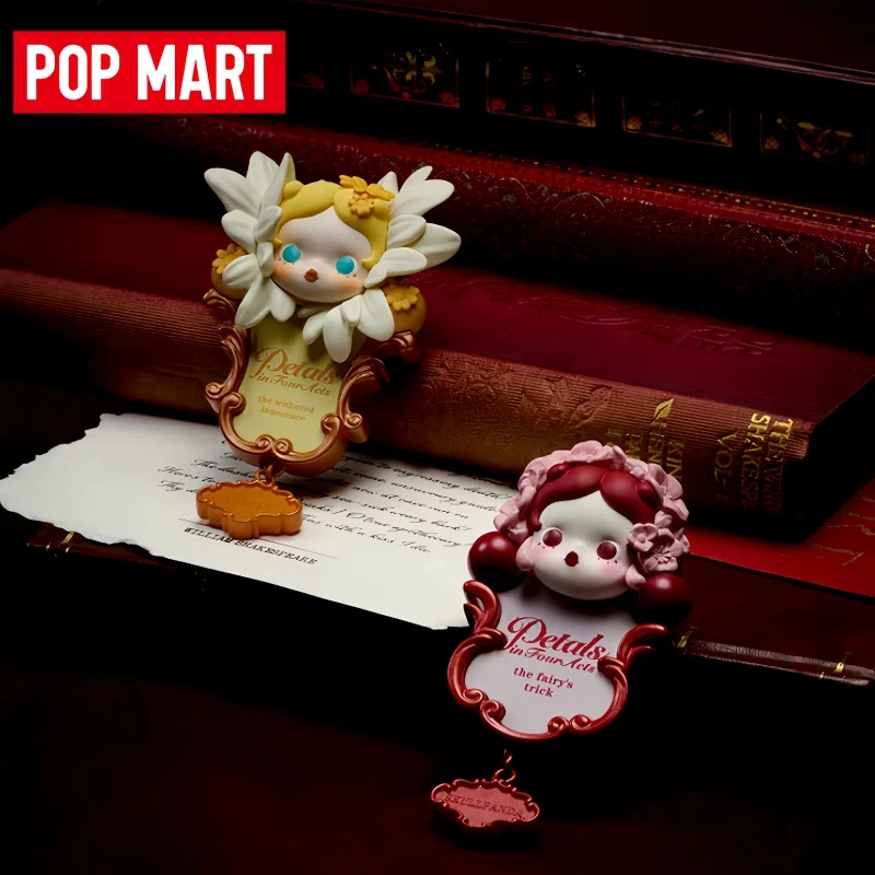 

Hot POP MART Skullpanda Petals In Four Acts Series Fridge Magnet Blind Box Toys Decor Collectible Ornament Mystery Box Gifts