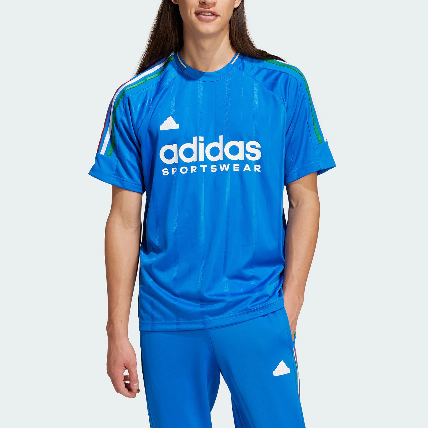 

Оригинальная мужская спортивная повседневная футболка Adidas M TIRO NTPK TEE IY4508