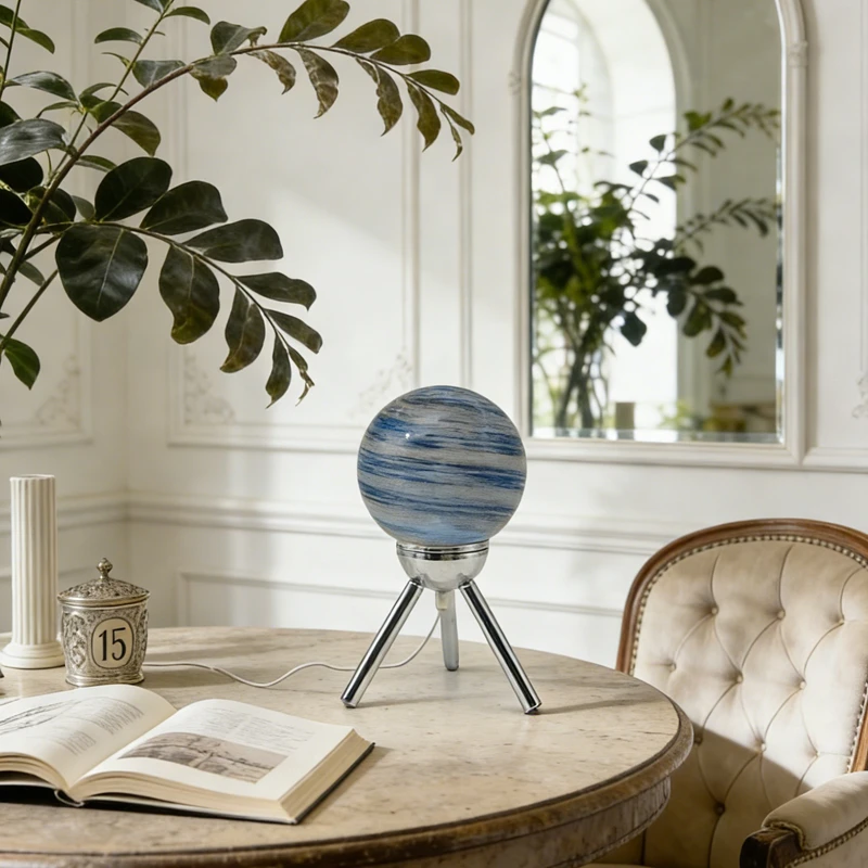 

Настольная лампа в стиле баварского модерна Mid-Century, современная, для спальни, прикроватная, для туалетного столика, гостиной, кабинета, теплый желтый свет, декоративная лампа для создания атмосферы