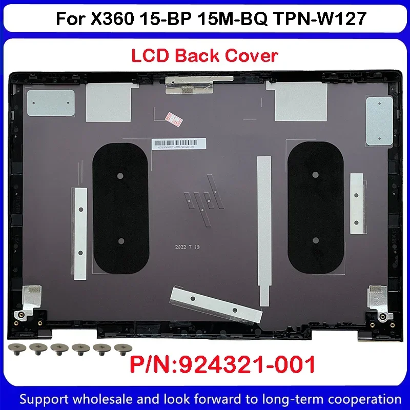 New For HP Envy X360 15-BP 15M-BQ TPN-W127 LCD Back Cover Lid 924321-001