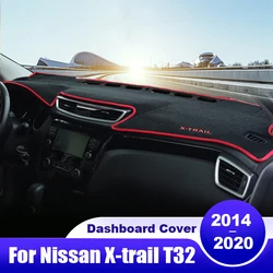 For Nissan X-trail X Trail Xtrail T32 2014-2018 2019 2020 Car Dashboard Cover Dash Mat Sun Shade Non-slip Pad Accessories