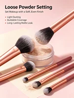 Ensemble de pinceaux de maquillage, doux et moelleux, poudre de maquillage professionnelle, pour le contouring, le blush et les fards à paupières, outils de beauté, pinceaux de maquillage 4