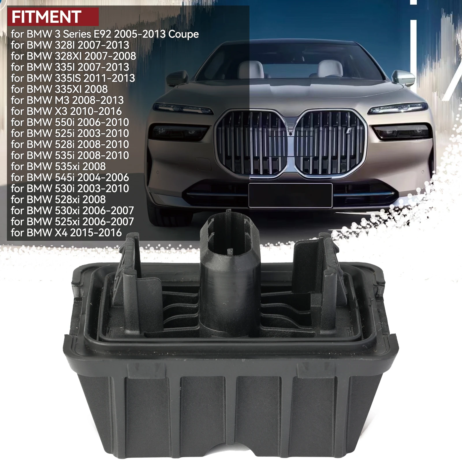 51717164761   اكسسوارات السيارات تحت سيارة دعم رفع جاك نقطة جاك لوحة الرافعة لوحة يناسب لسيارات BMW 3 سلسلة E92 كوبيه 328i M3 335i