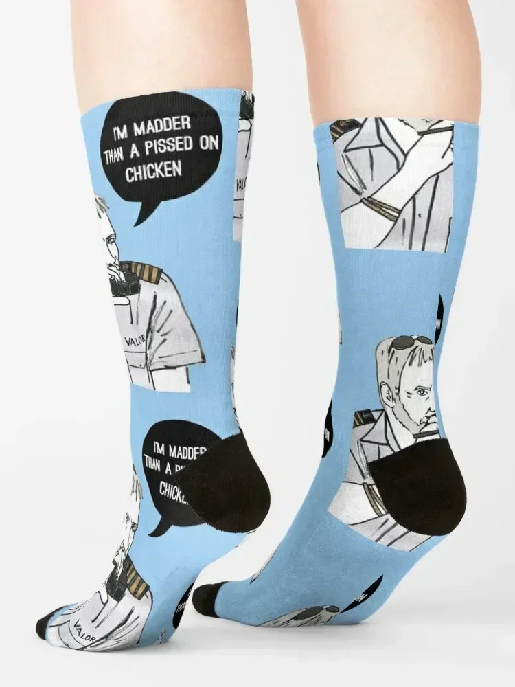 The Captain Socks japanese fashion luxe cool christmas gifts Socks Female Men's