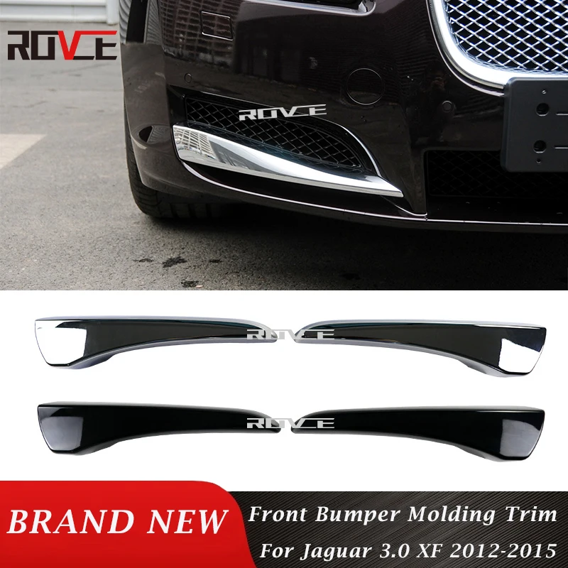 

ROVCE Front Bumper Fog Lamp Molding Trim For Jaguar 3.0 XF 2012-2015 C2Z16213 C2Z16217 C2Z20499 C2Z20503