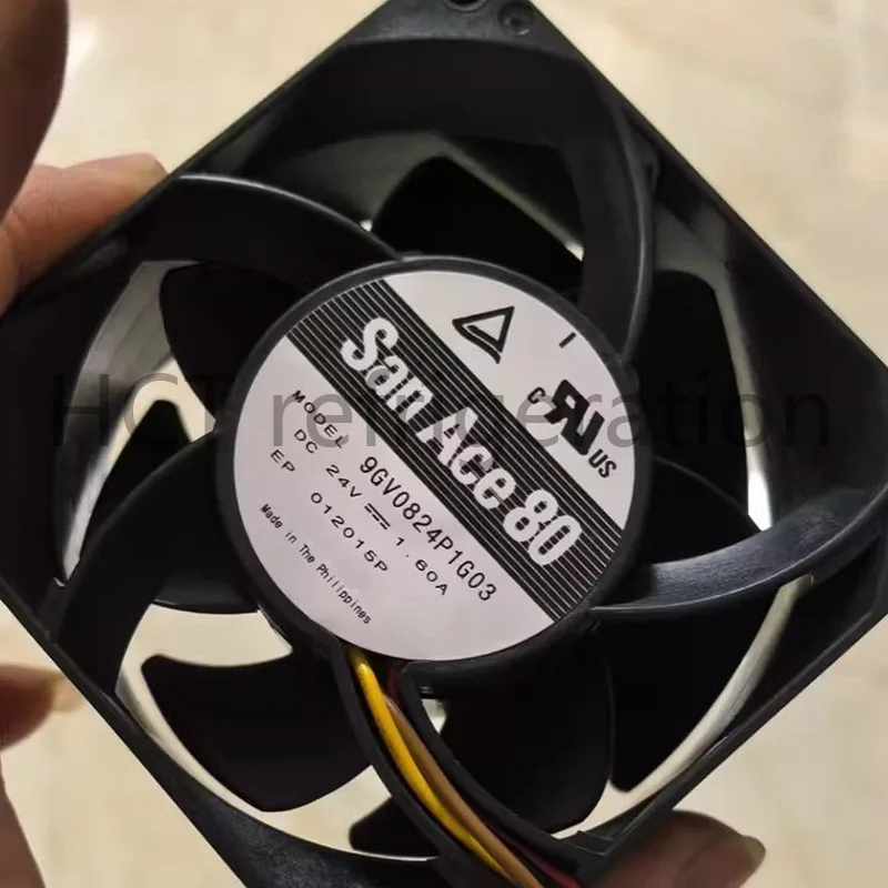 Brand New Original 9GV0824P1G03 DC 24V 1.6A High air volume industrial frequency converter cooling fan
