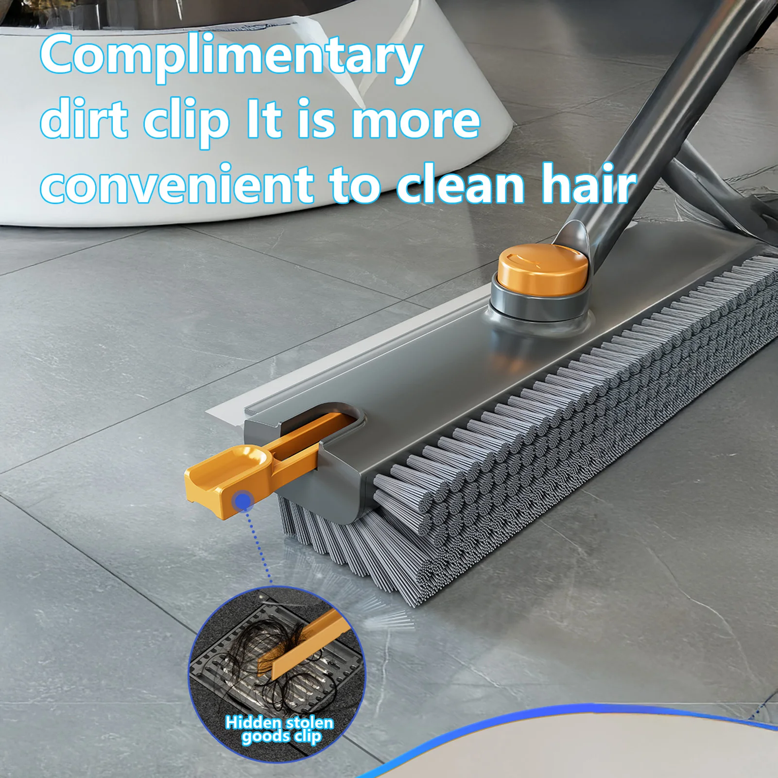 Floor Brush Professional Heavy Duty Multi Angle Scrubbing Tool for Homeowners Bathroom Kitchen Deck Wall Cleaning Durable