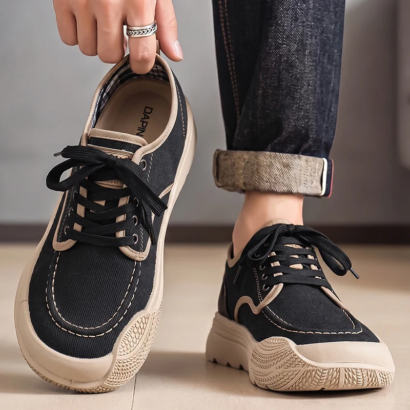 Hot selling New style Mens Casual Shoes Anti slip Wear resistant Breathable Shock absorbing Soft sole Highly crafted Stable grip
