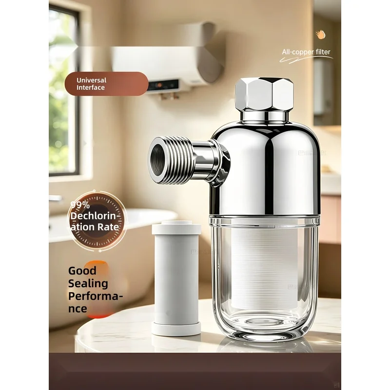 2026 New-Model Water Heater Pre‑Filter, Household Scale & Impurity Removal, Water Purifier with Anti‑Scale Function, Universa...