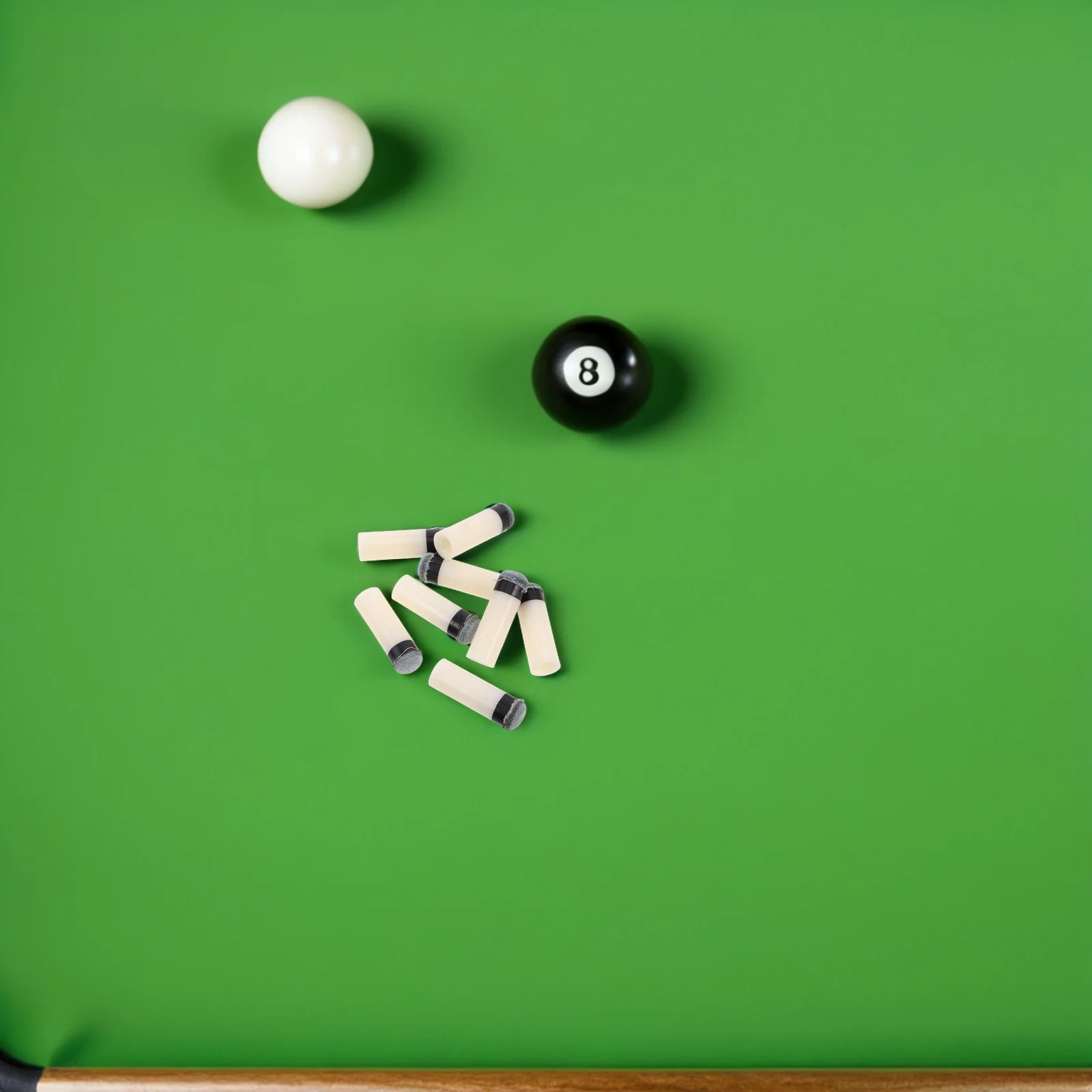 

12Pcs Billiard Cue Tips 11Mm Screw on Replacement Pool Cue Tip Kit Easy Install Pool Stick Repair Tool Billiard Supplies