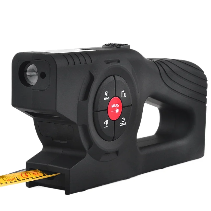 

Digital laser rangefinder laser tape measure three-in-one intelligent electronic measuring ruler charging multi-function