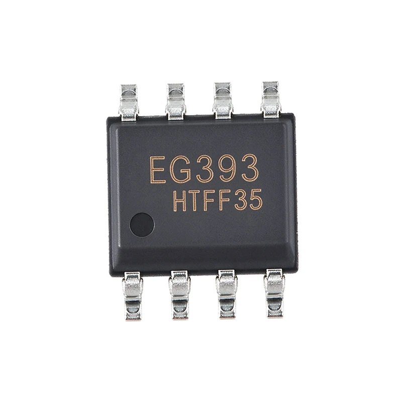 EG393 10PCS SOP-8 SMD Dual Independent High-Precision Voltage Comparator Chip IC Brand New