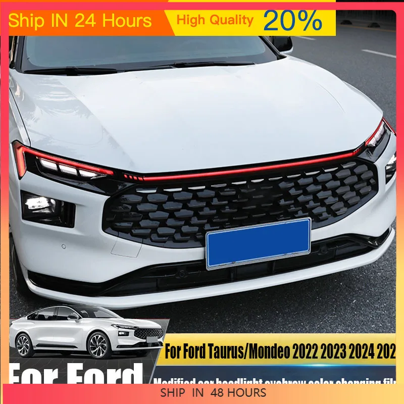 Suitable Suitabled Taurus/Mondeo‌ 2022 2023 2024 2025 modified car headlight film color changing film car exterior decoration pr