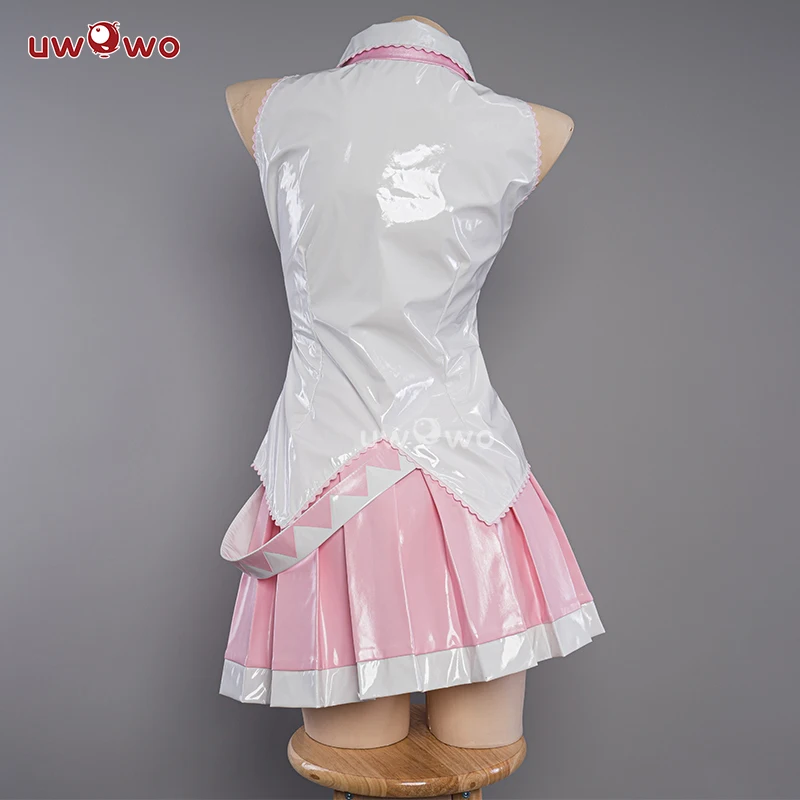 UWOWO Mikku Cosplay Mikku Costume Mikku Halloween Costume Cosplay Pink Halloween Carnival Outfit