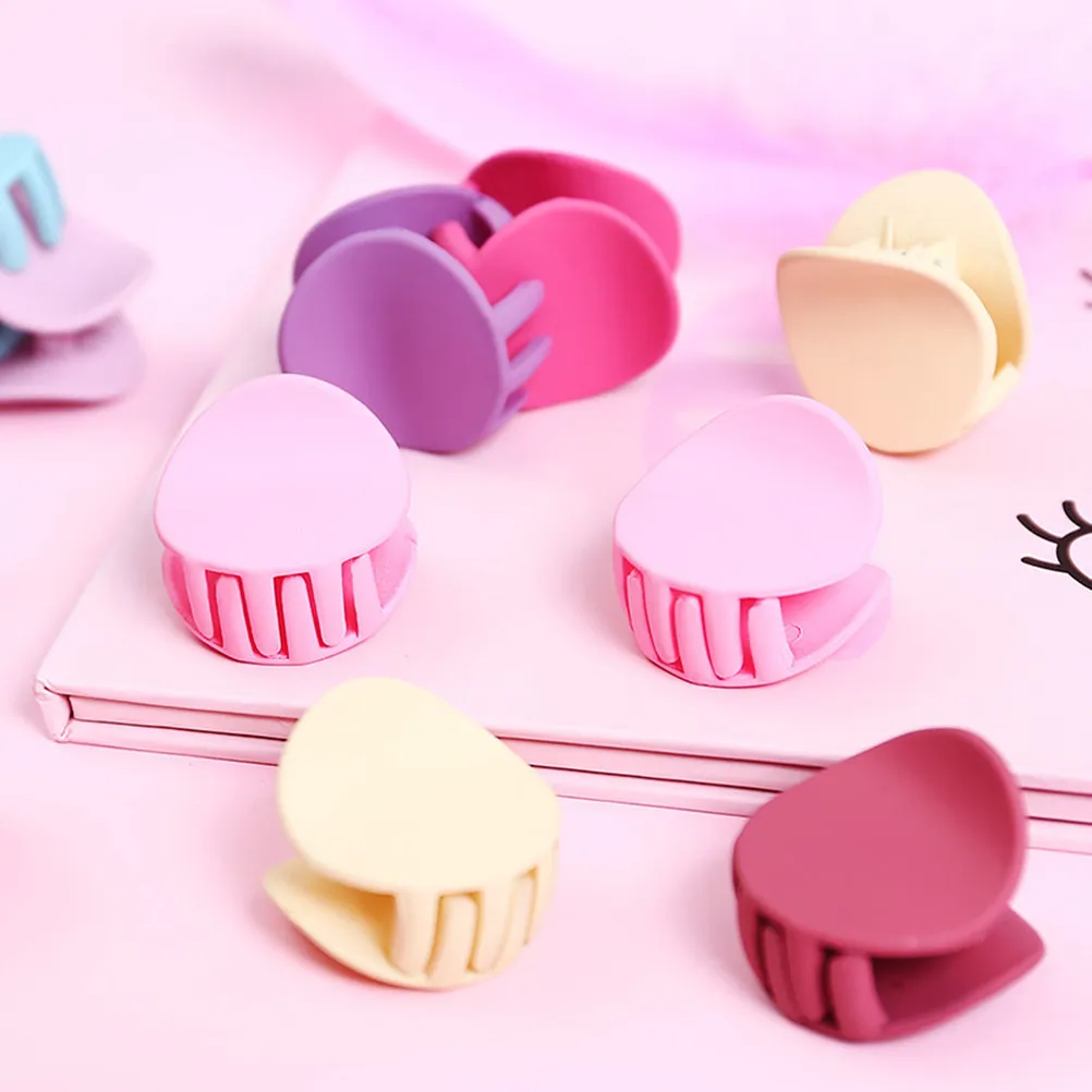 

24Pcs Macaron Color Hair Clips Mini Hair Claw for Girls Lightweight Non Slip Grip Barrettes for Bangs Ponytail Party Photo Props