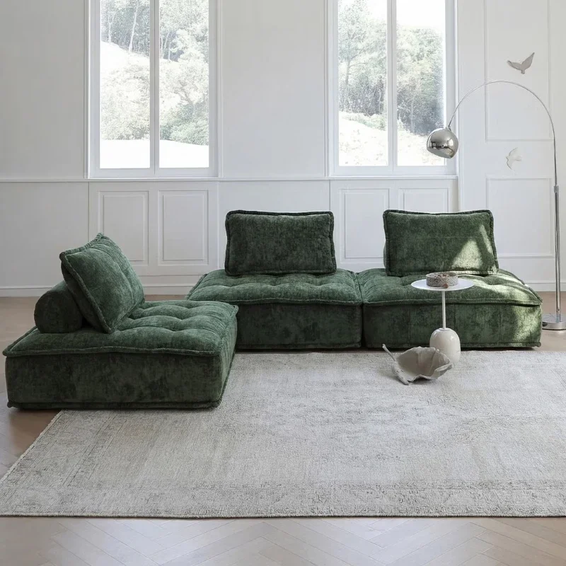 

Комбинированный диван, простой квадратный диван-лежанка