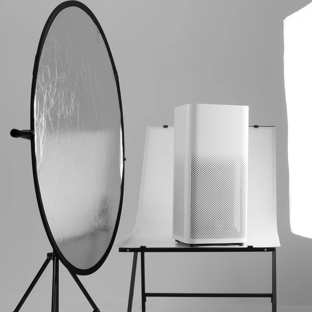 K&F Concept Riflettore 5-in-1 Da 32" (80 Cm) - Diffusore Pieghevole Oro/Argento/Bianco/Nero/Traslucido Per Foto In Studio E Esterno