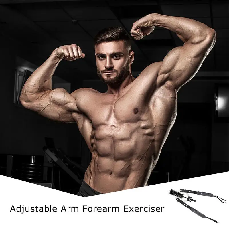 Arm Exercises For Strength Arm Enhanced Exercise Strengthener Adjustable Thickened Carbon Steel Wear-Resistant Non-Slip Handle