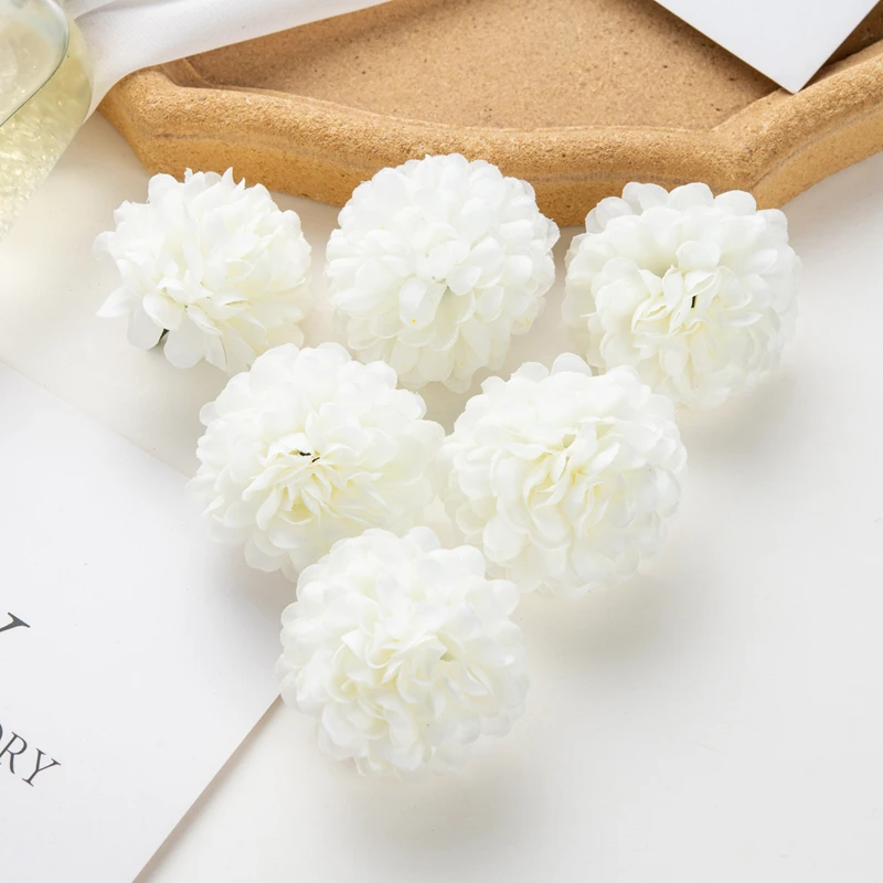 50/100 stücke Künstliche Hortensien Blumen Hotsale Hochzeit Brautstrauß Outdoor Bogen Festival Hause Kranz Diy Sammelalbum Dekoration – Detail 19