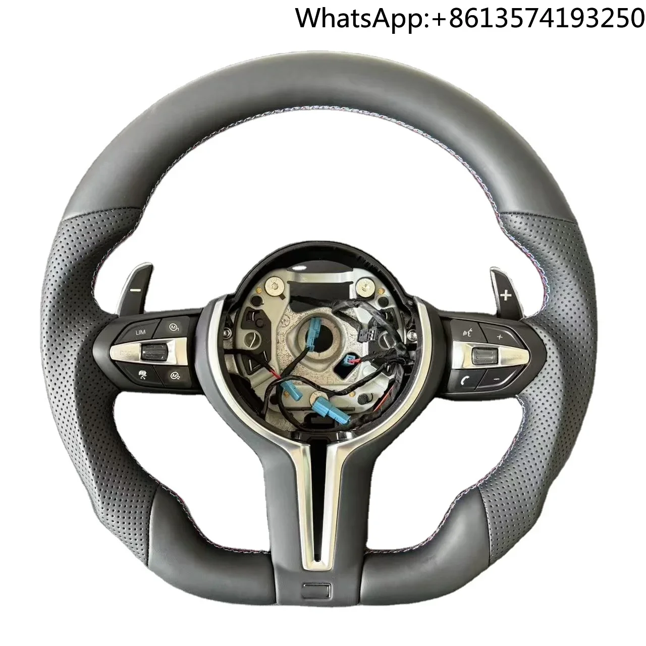 

Flat Bottom Shape Sports Steering Wheel for 320 525 F10 F30 E90 F70 E71 F31 F32 X5 X6 F01 F07 F20 F11 F22 F25 M3 M4 M5