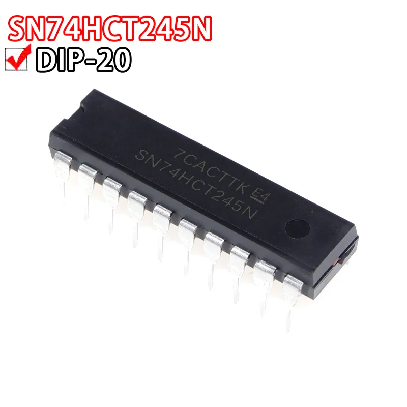 5PCS SN74HCT240AN SN74HCT245N SN74HCT373N SN74HCT374N SN74HCT573N SN74HCT574N DIP-20 74HCT240 74HCT245 74HCT373 74HCT374 DIP